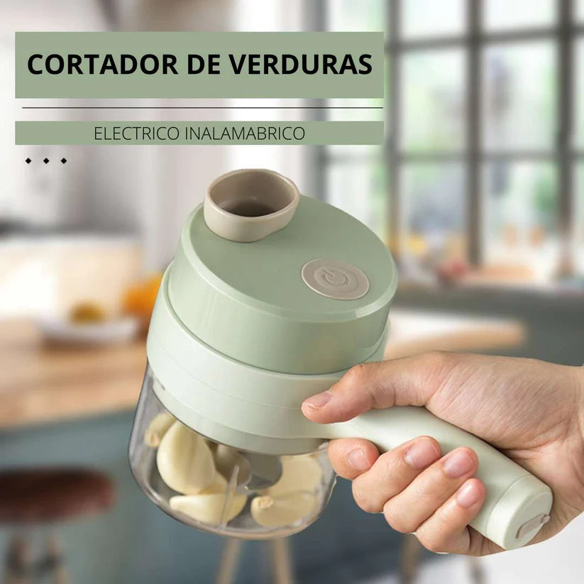 EcoCortador GreenChop - Cortador de verduras eléctrico