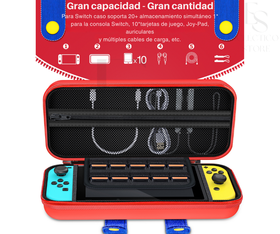 Guardián Switch: Bolso Estuche Protector Nintendo Switch